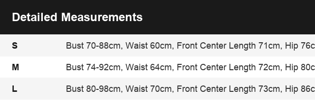 Size Guide