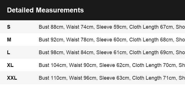 Size Guide