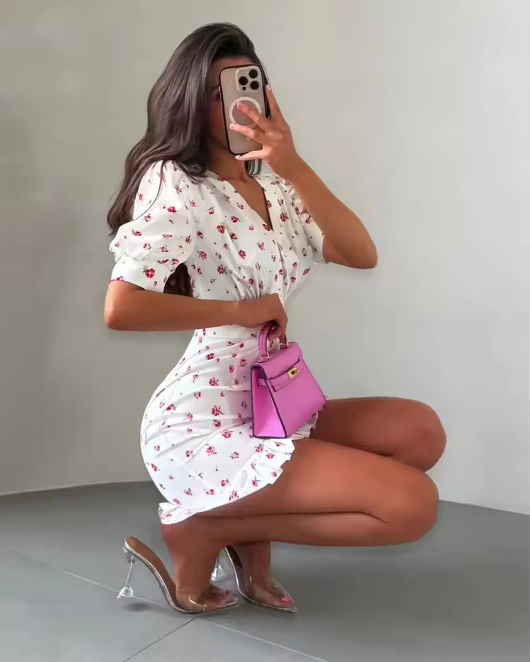 Natasha Floral Mini Dress