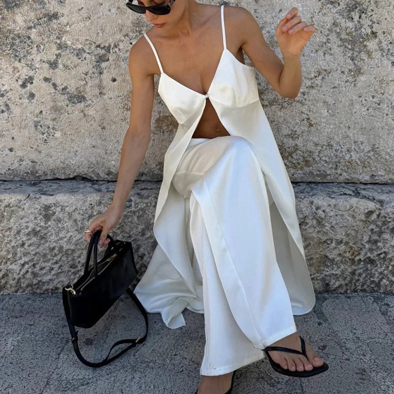 Margot Satin Two-Piece Set