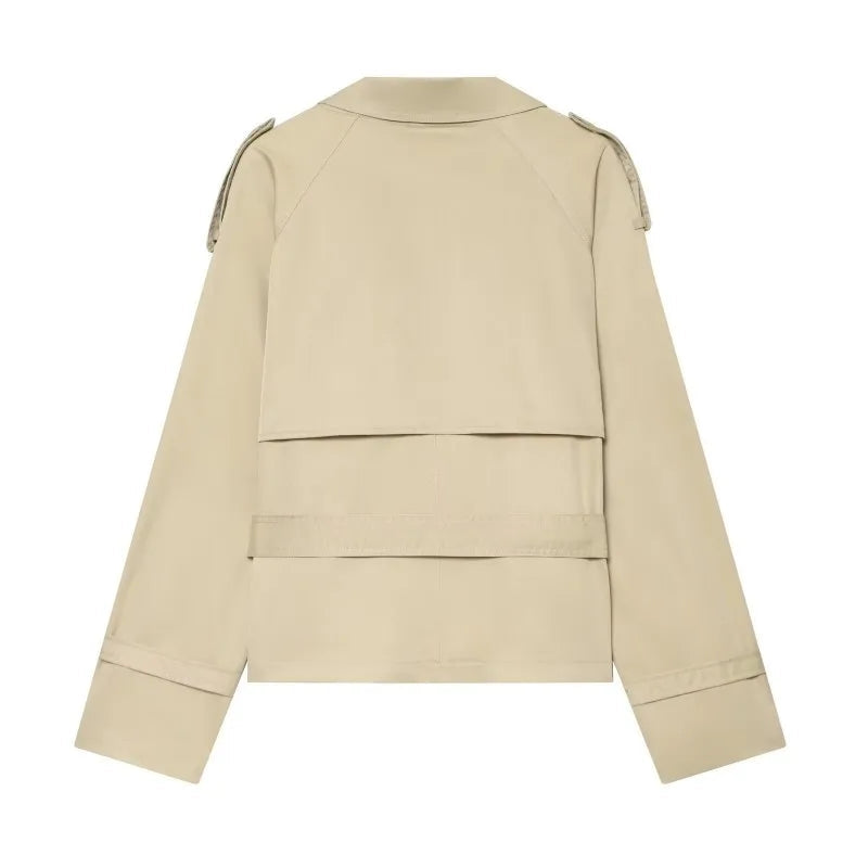 Amelie trenchcoat med bälte
