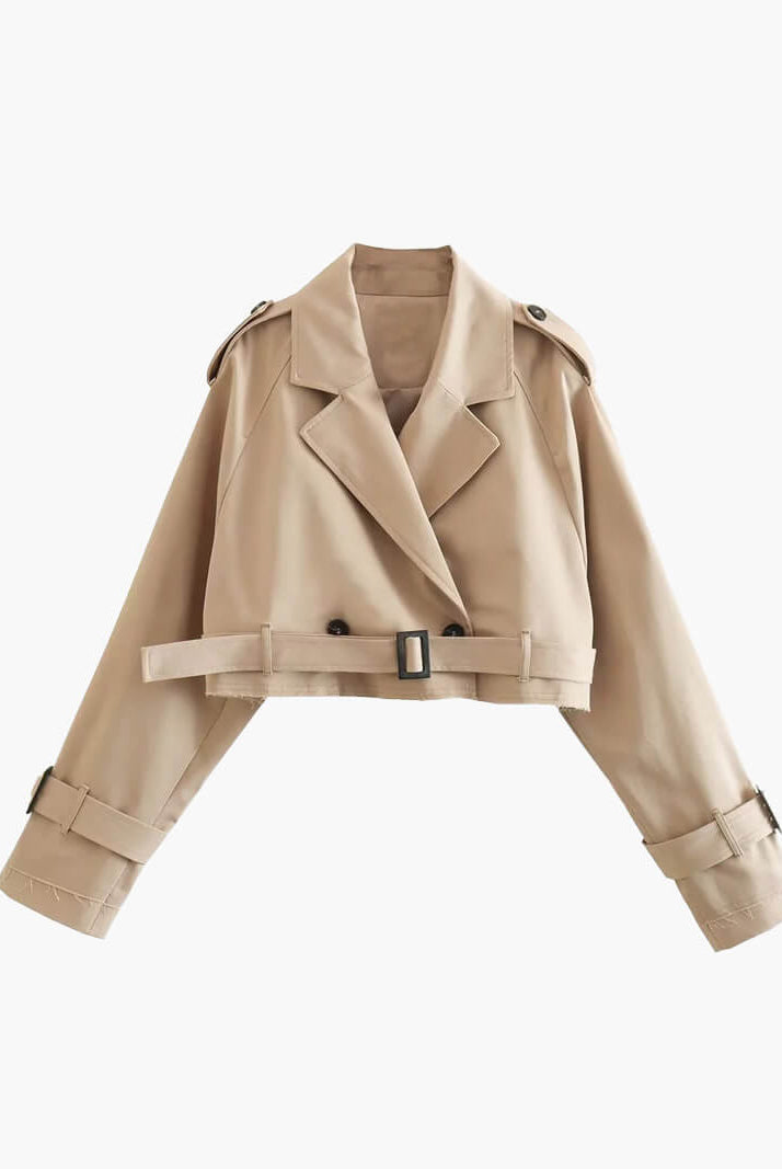 ZEYA - Aimee Cropped Trenchcoat