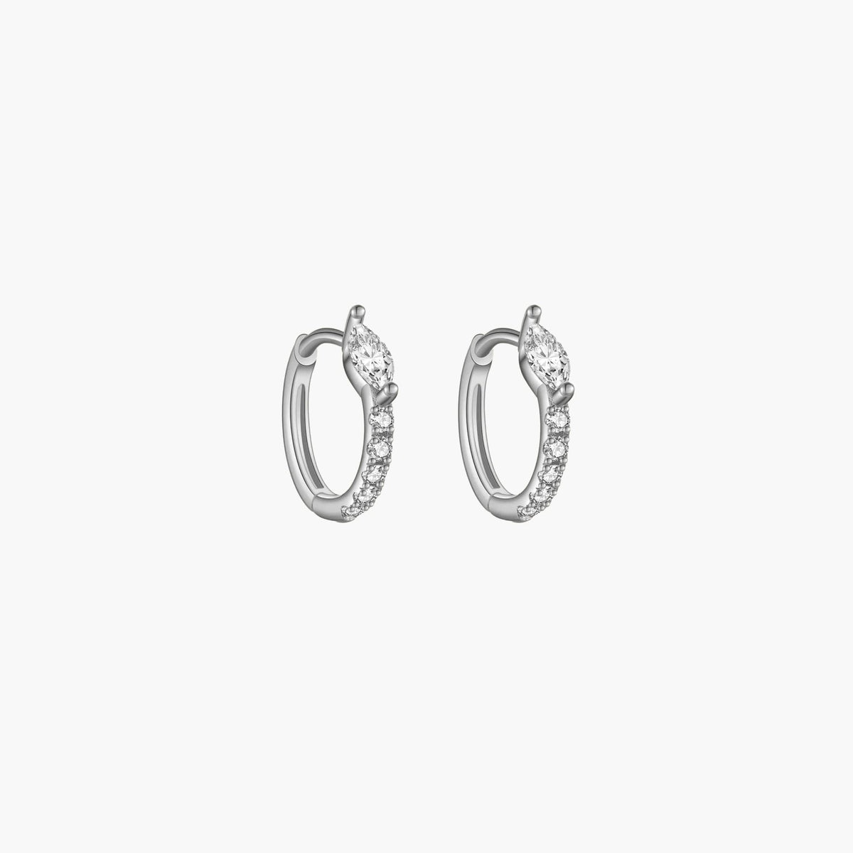 ZEYA - Aubrey Hoop Huggie Earrings