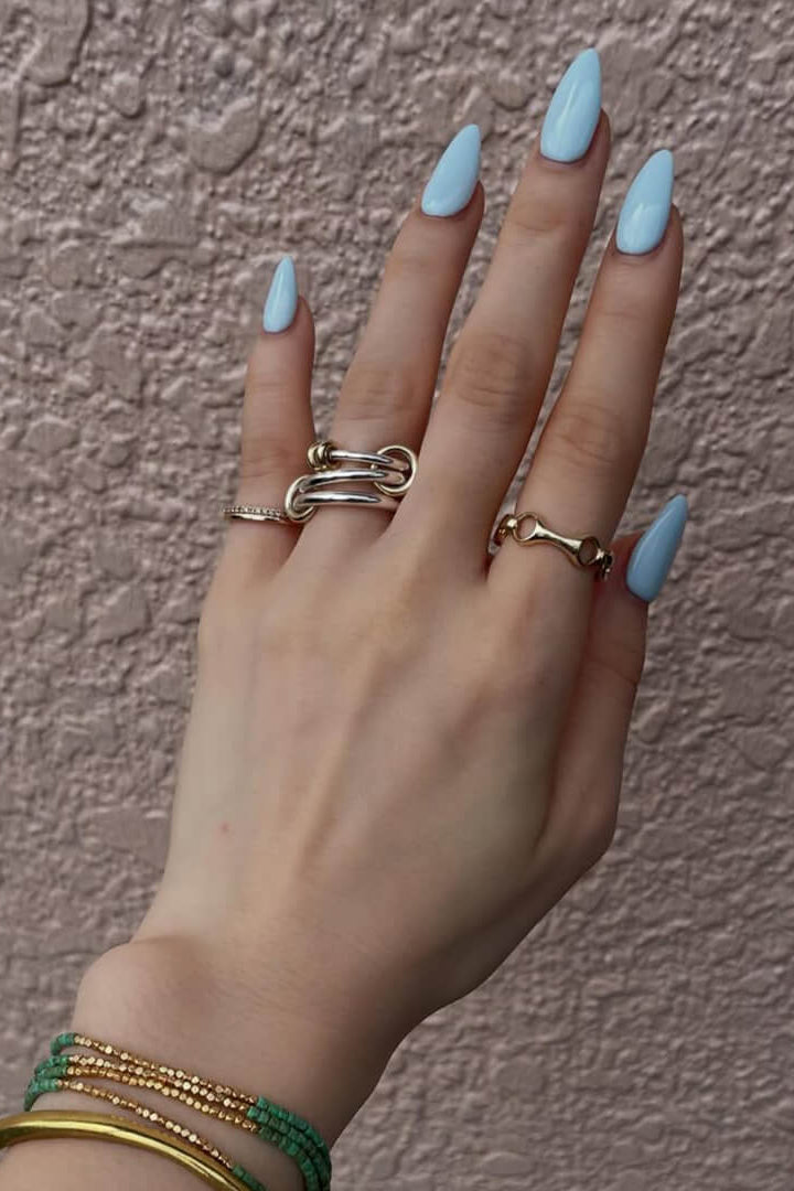 ZEYA - Aura Plain Interlocking Ring