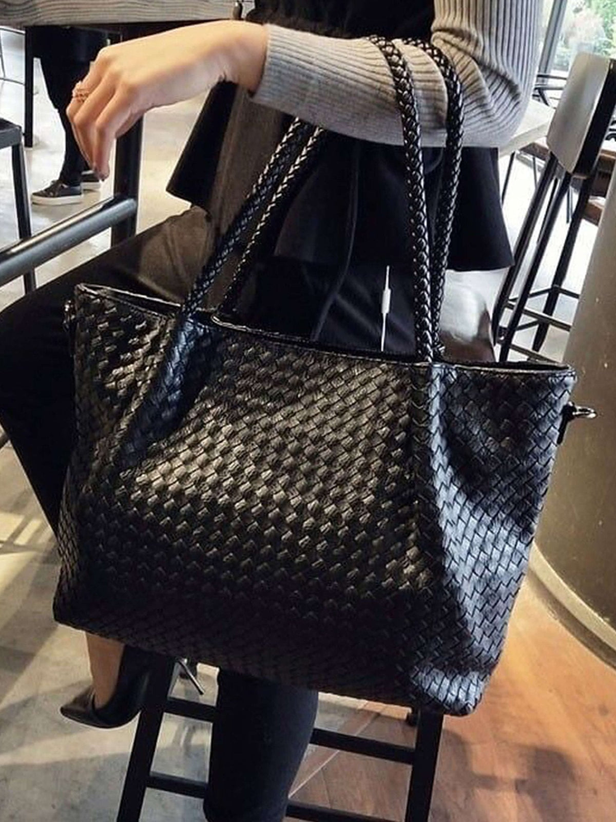 ZEYA - Ava Woven Bag XL
