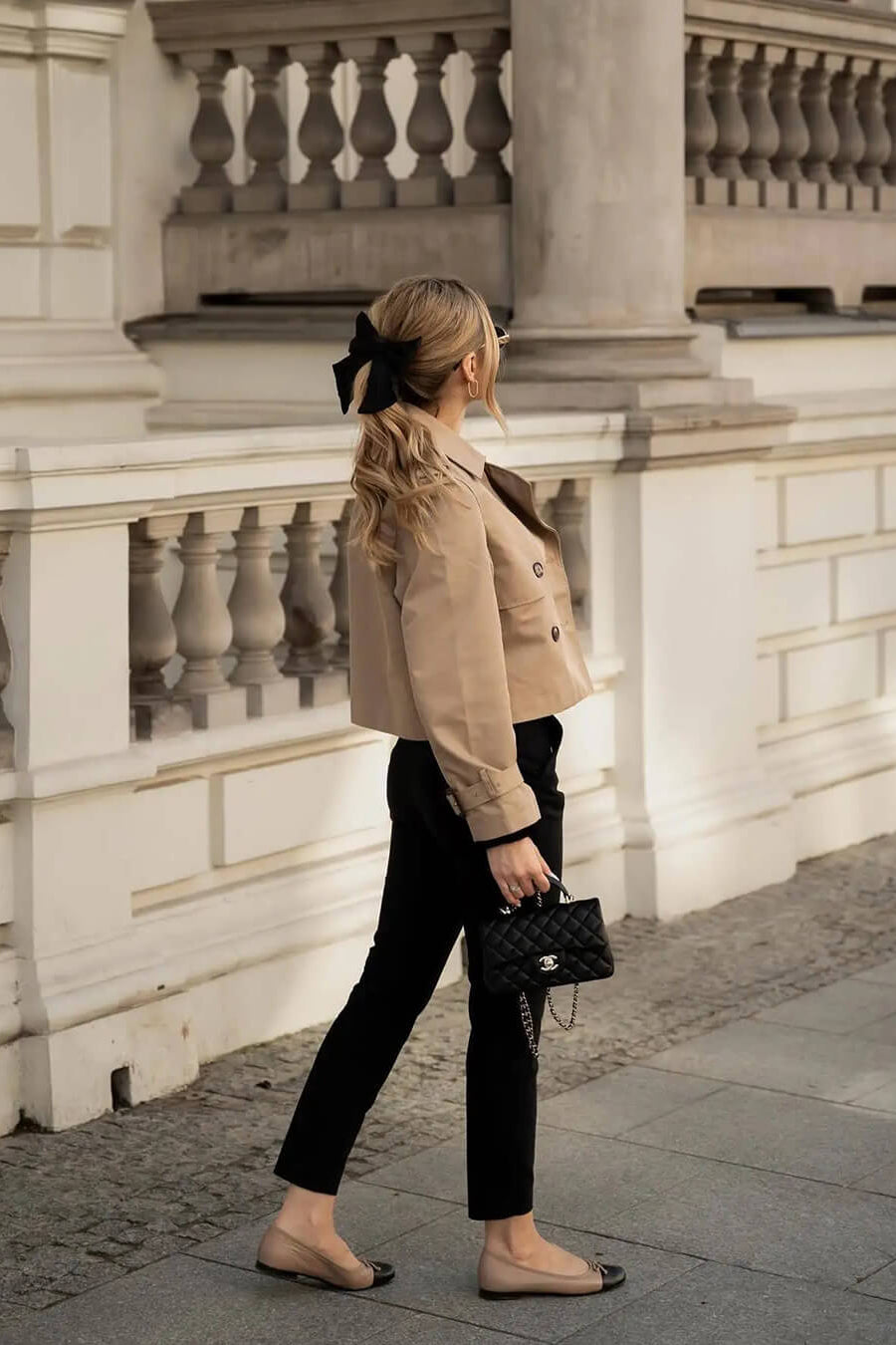 ZEYA - Bettany Cropped Trench Coat