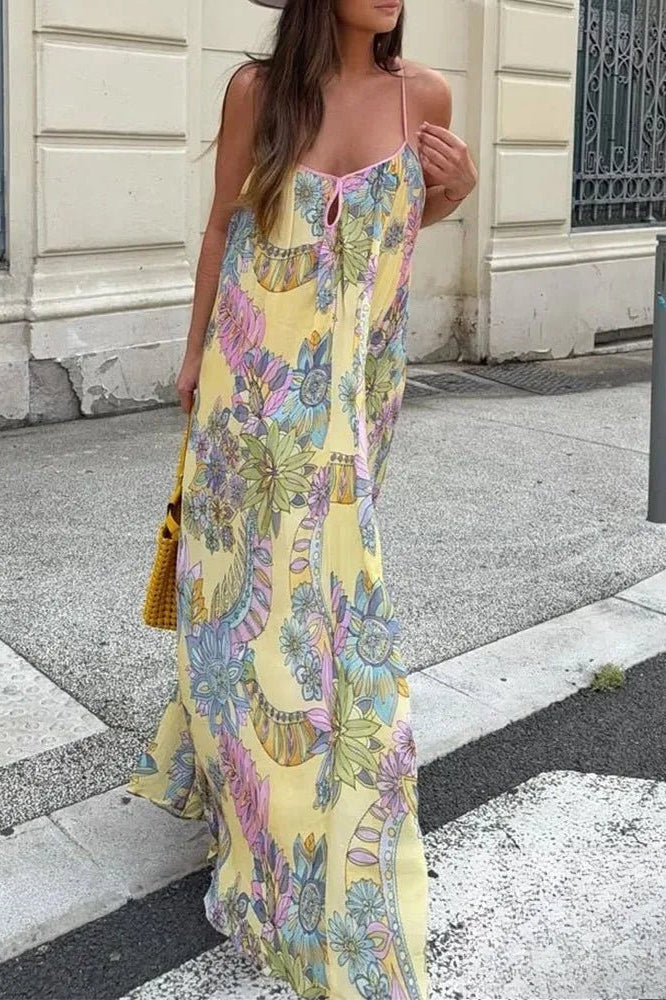 ZEYA - Betty Floral Chiffon Cami Dress
