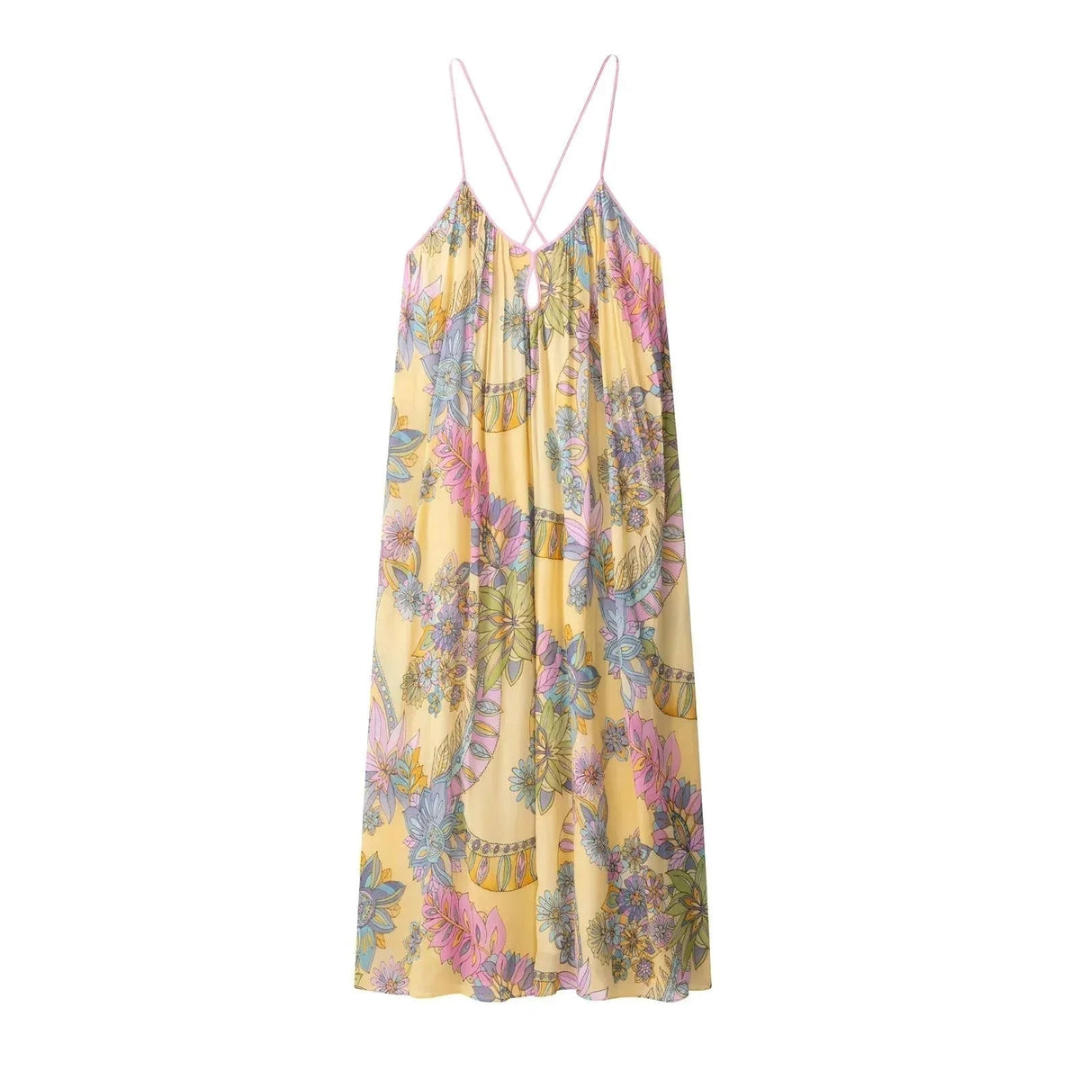 ZEYA - Betty Floral Chiffon Cami Dress