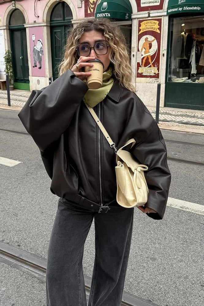 ZEYA - Brenda Vegan Leather Jacket