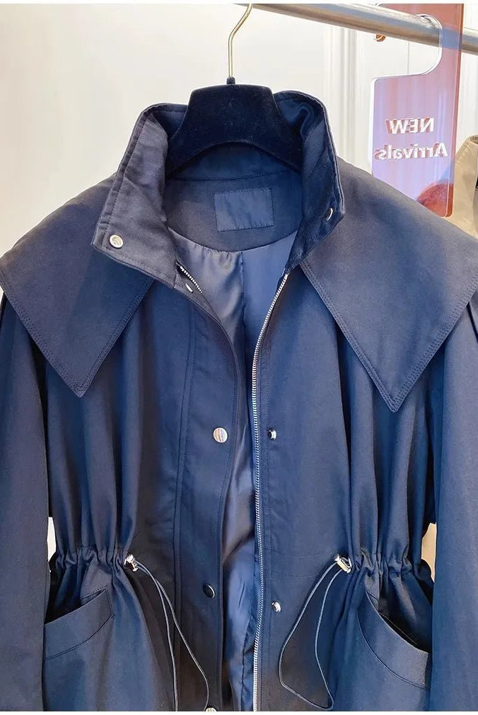 ZEYA - Brittany Hooded Short Trench Coat