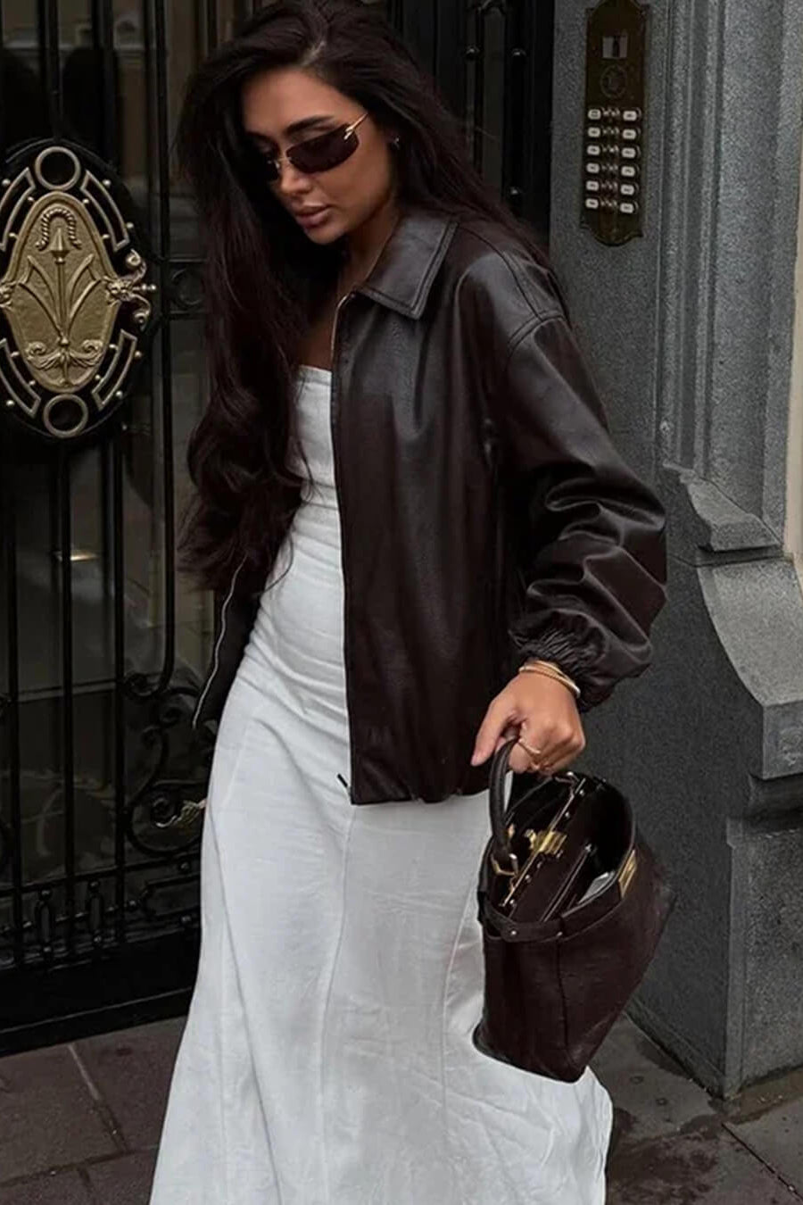 ZEYA - Carmen Faux Leather Jacket