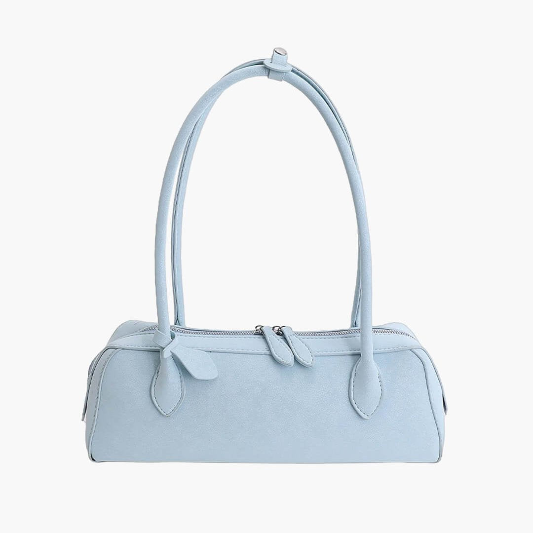 ZEYA - Celeste Suede Baguette Bag