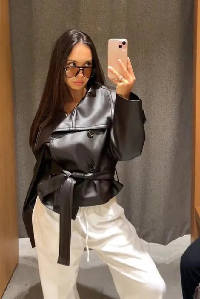 ZEYA - Claire Vegan Leather Jacket