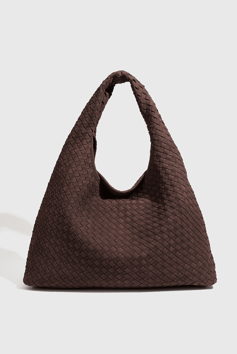 ZEYA - Clara Woven Faux Suede Tote Bag