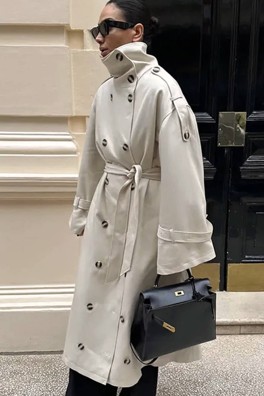 ZEYA - Daniela Belted Trench Coat
