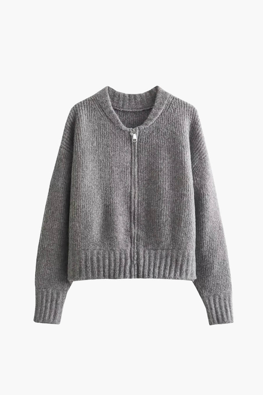 ZEYA - Divina Cardigan Vintage Knitted Zipper