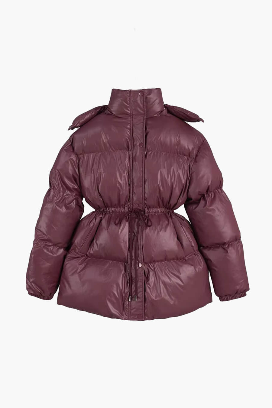 ZEYA - Elaine Drawstring Hooded Puffer Coat