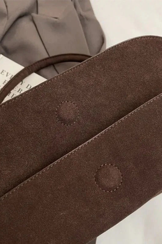 ZEYA - Elisa Suede Shoulder Bag