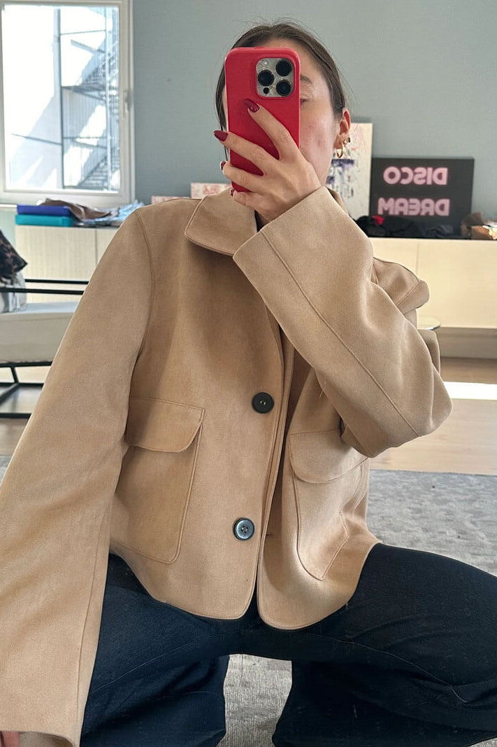 ZEYA - Ellen Faux Suede Jacket