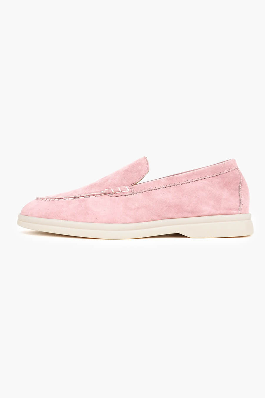ZEYA - Elvira Suede Flat Moccasin Loafers