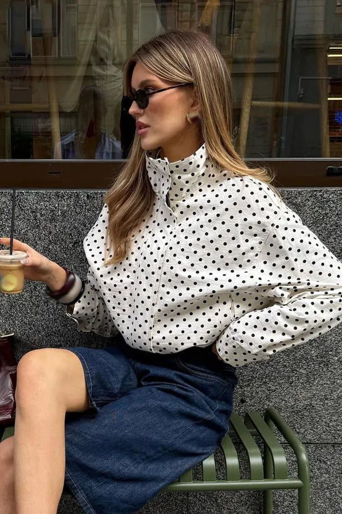 ZEYA - Elysia Polka Dot Jacket