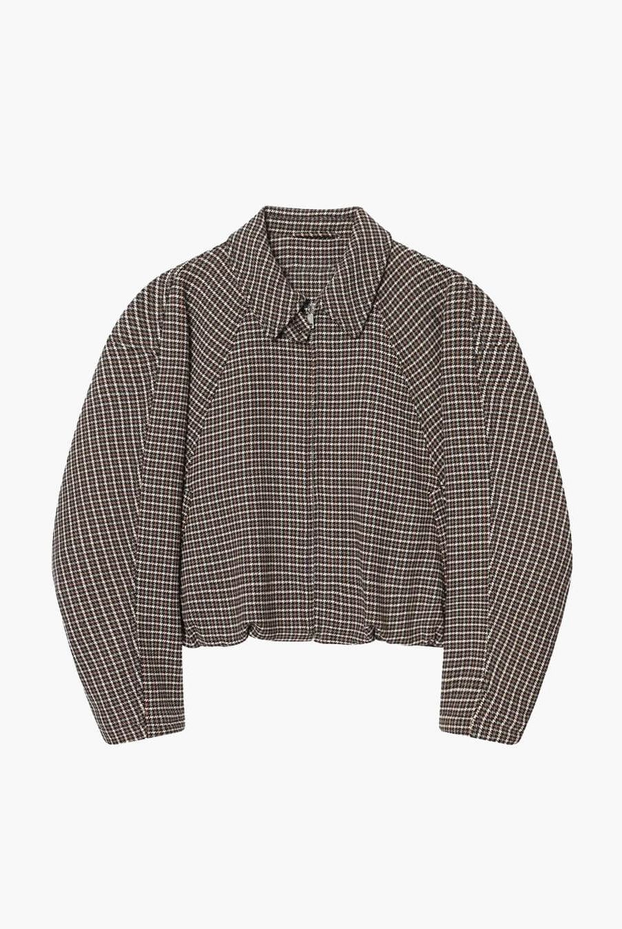 ZEYA - Erica Houndstooth Zip Jacket Suit