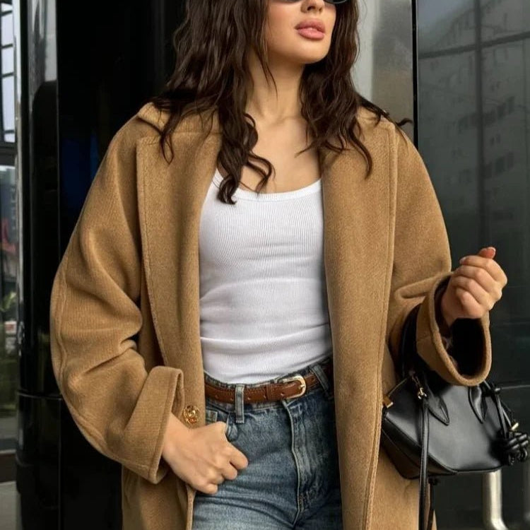 ZEYA - Esmeralda V Neck Jacket with Belt