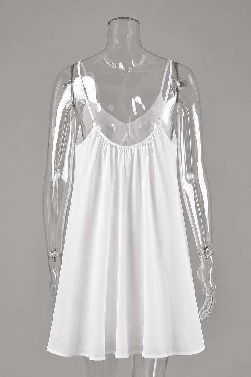 ZEYA - Esra Spaghetti Strap Flowy Mini Dress