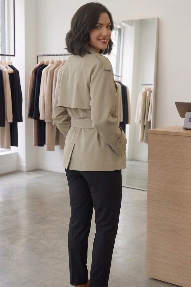ZEYA - Fabienne Oversized Belted Trench Coat