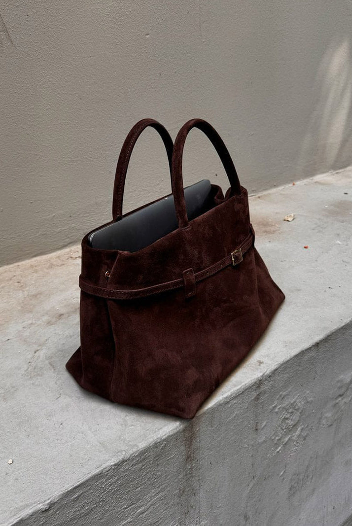 ZEYA - Fiona Suede Crossbody Bag