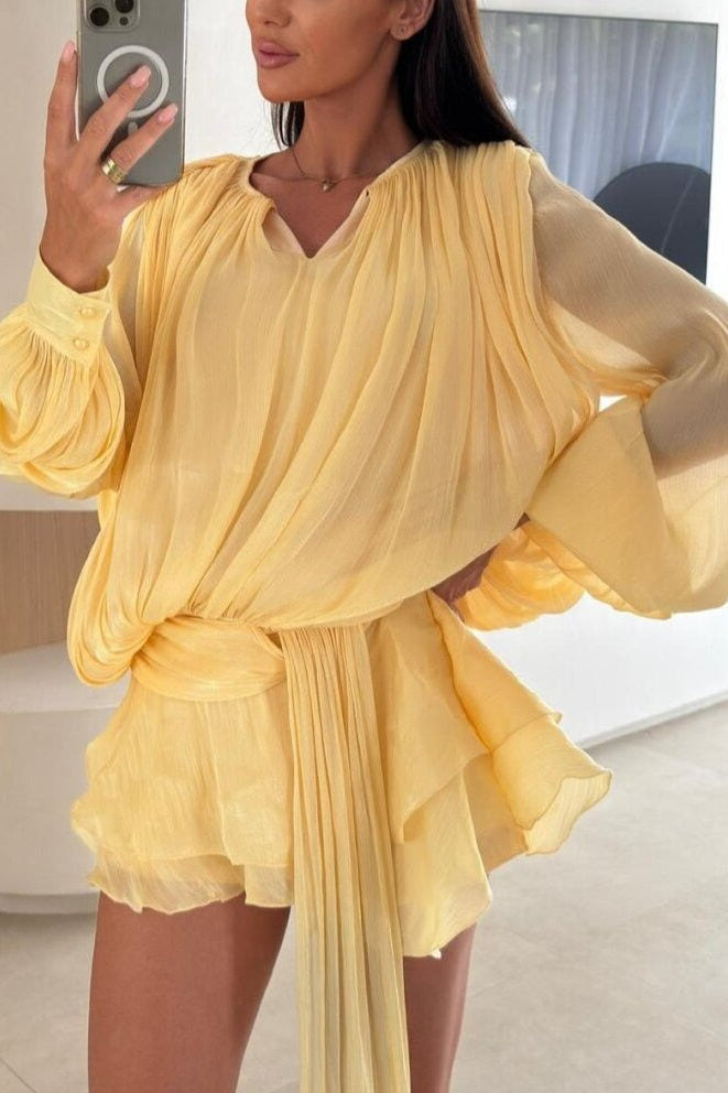 ZEYA - Gilliane Blouson Mini Dress