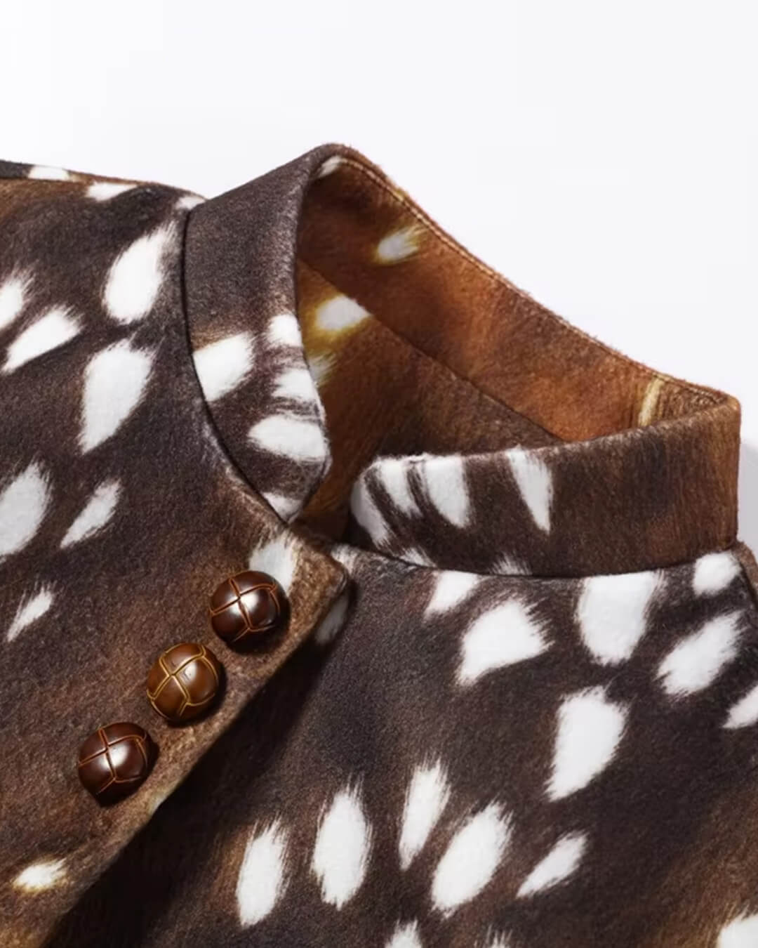 ZEYA - Harriet Stand Collar Faux Fur Jacket