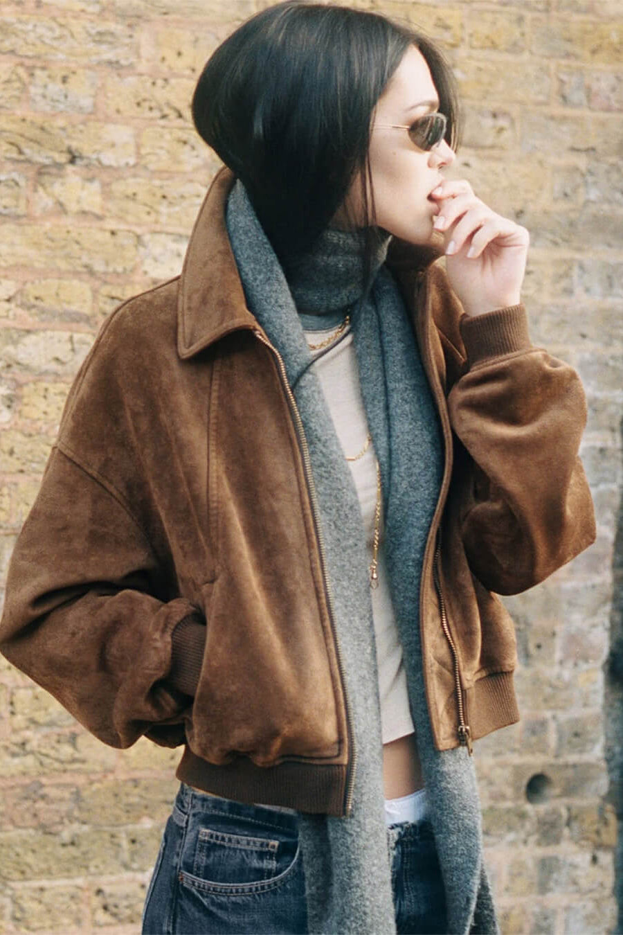 ZEYA - Helena Faux Suede Jacket