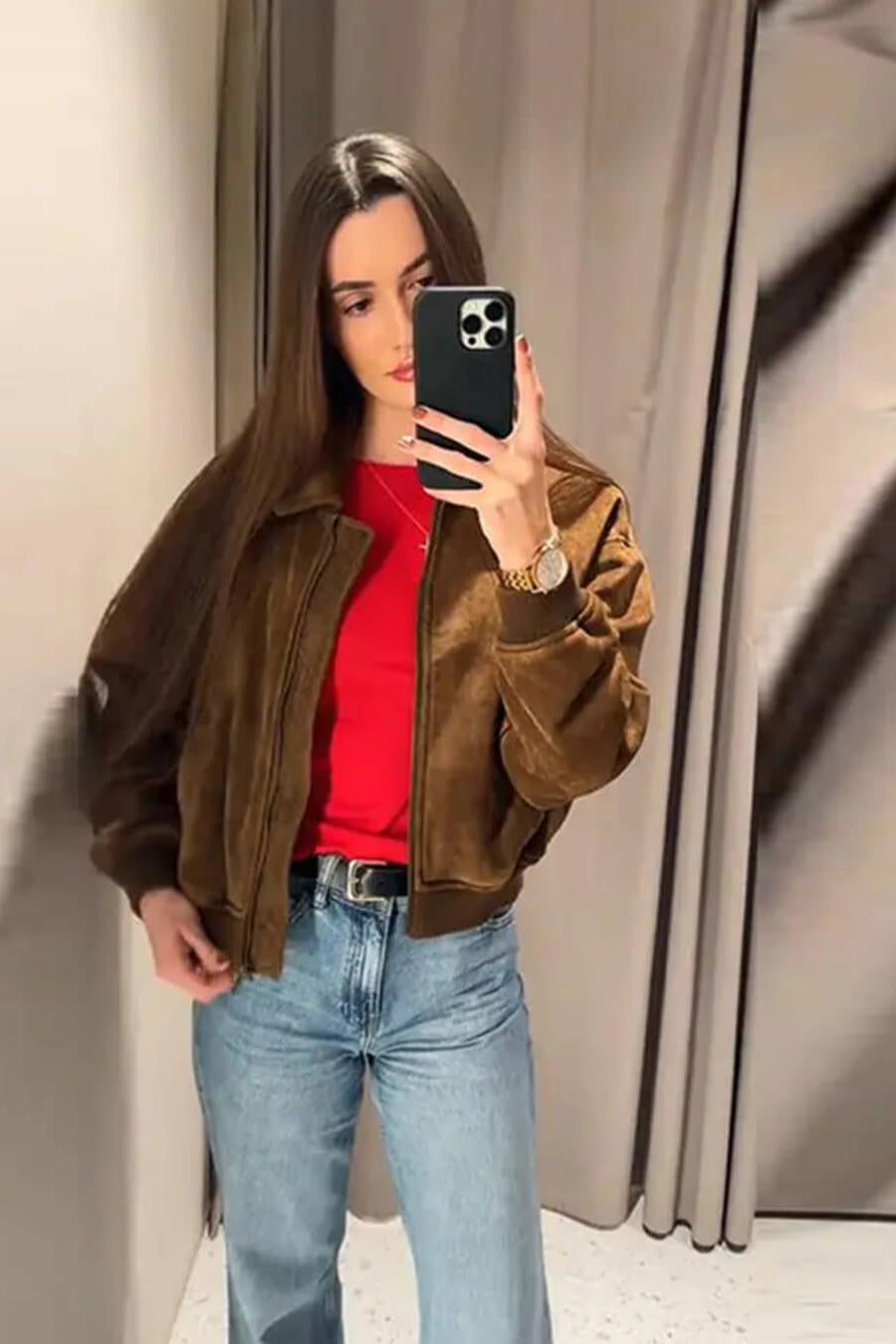 ZEYA - Helena Faux Suede Jacket