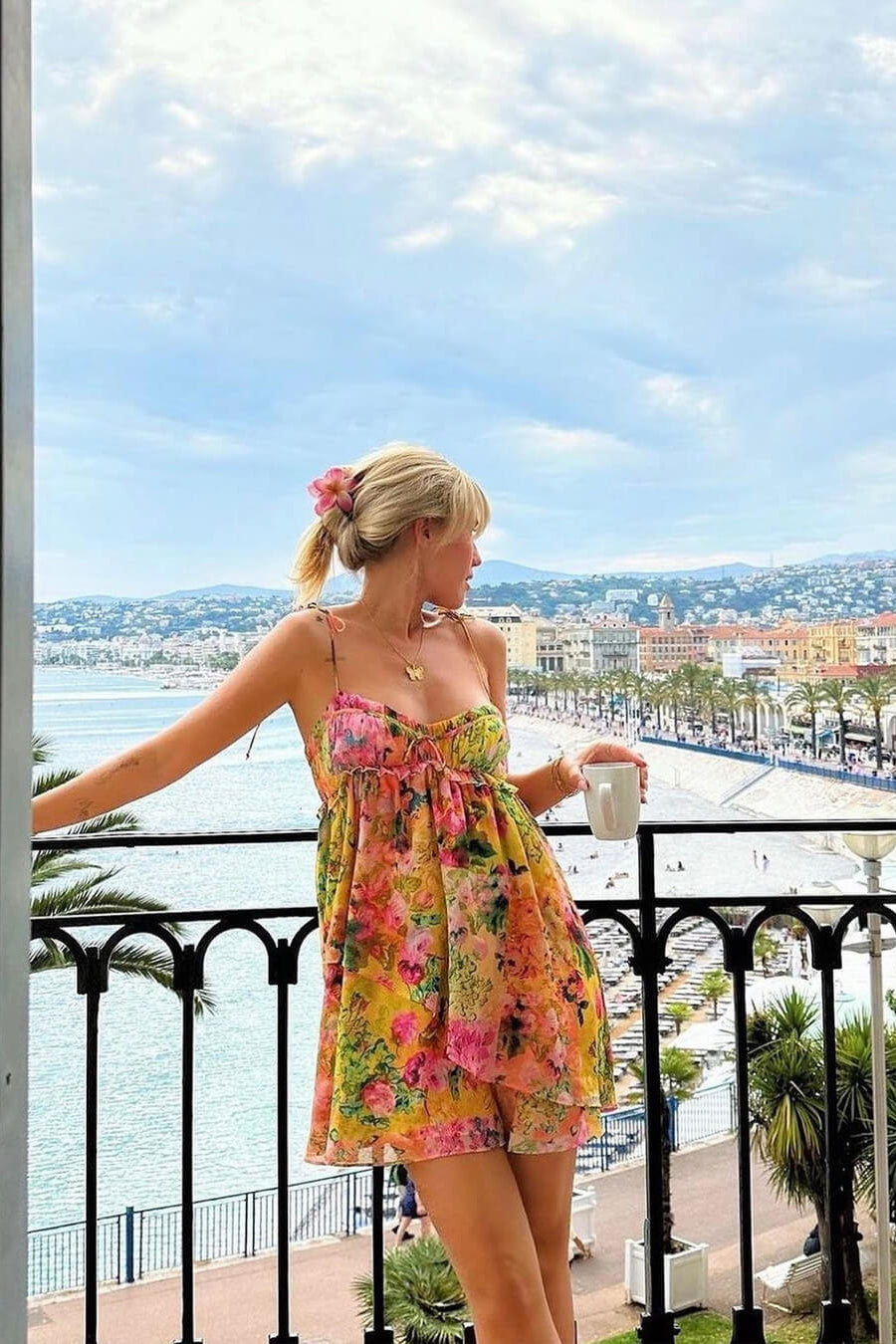 ZEYA - Hermione Multicolor Floral Mini Dress