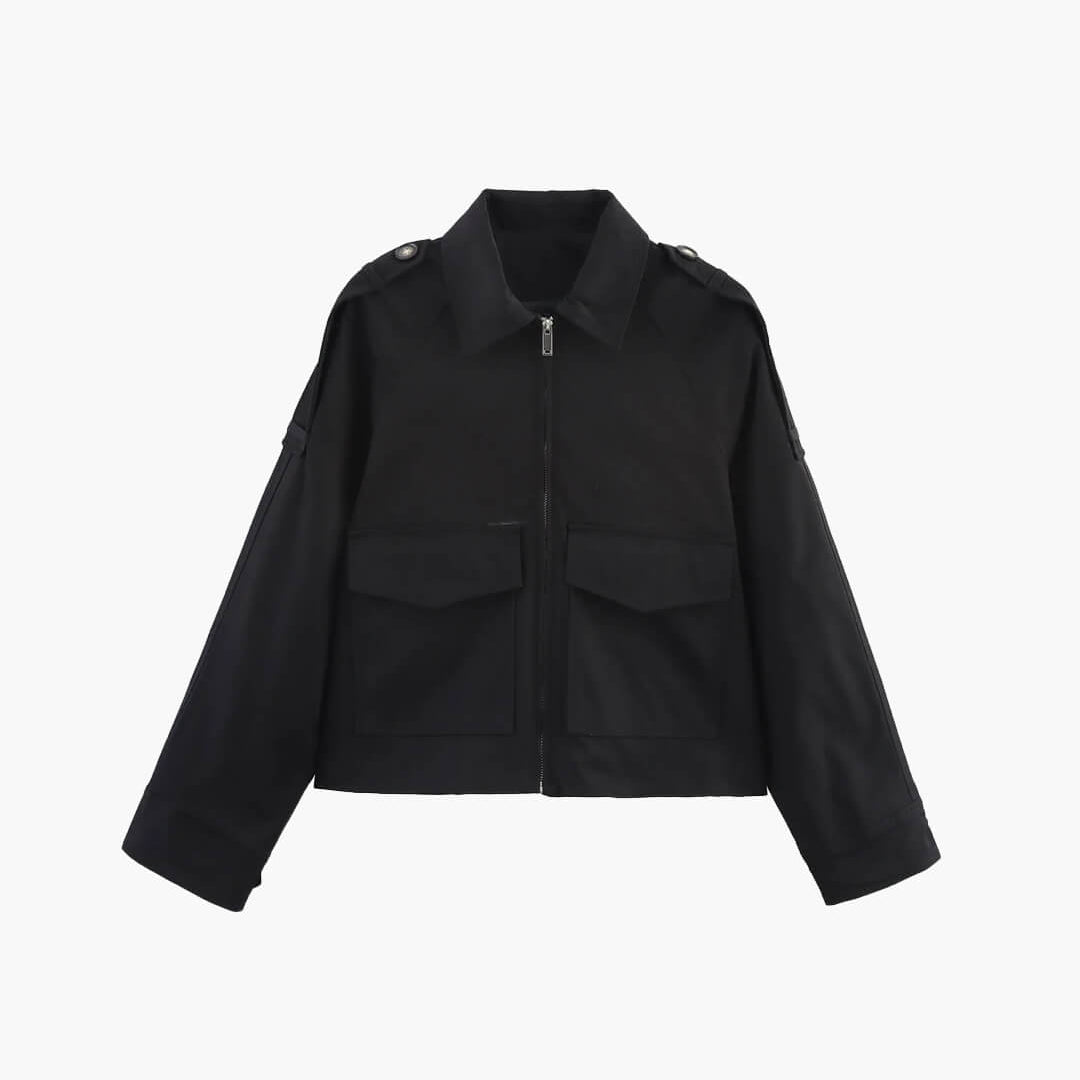ZEYA - Juliana Cropped Trench Jacket