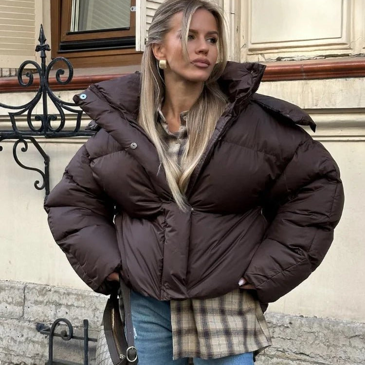 ZEYA - Kaia Short Hooded Puffer Jacket