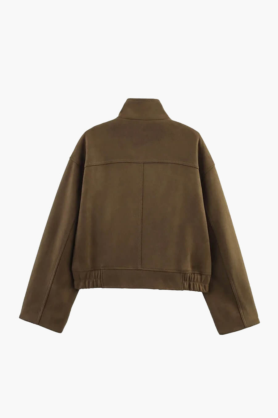ZEYA - Laura Suede Bomber Jacket