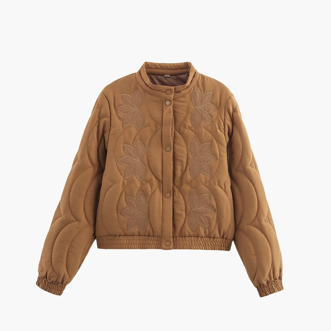 ZEYA - Leonie Quilted Embroidered Jacket