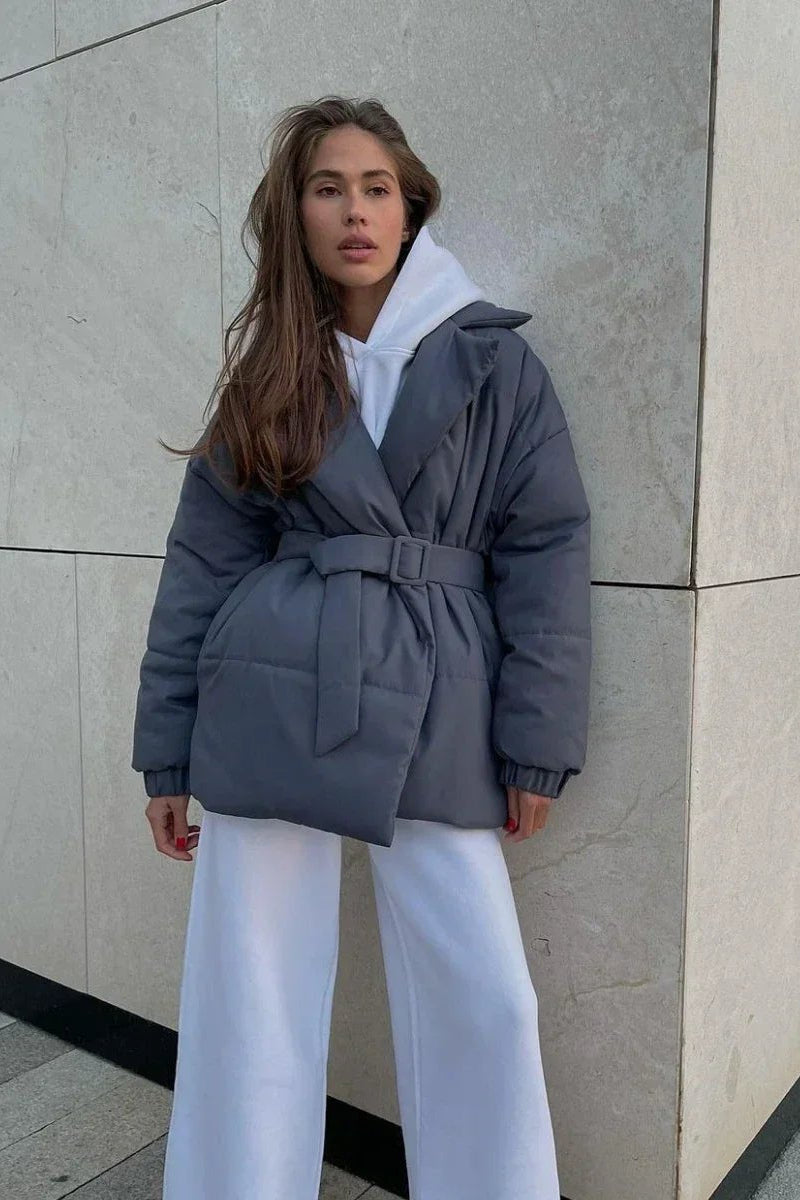 ZEYA - Lou Belted Puffer Jacket