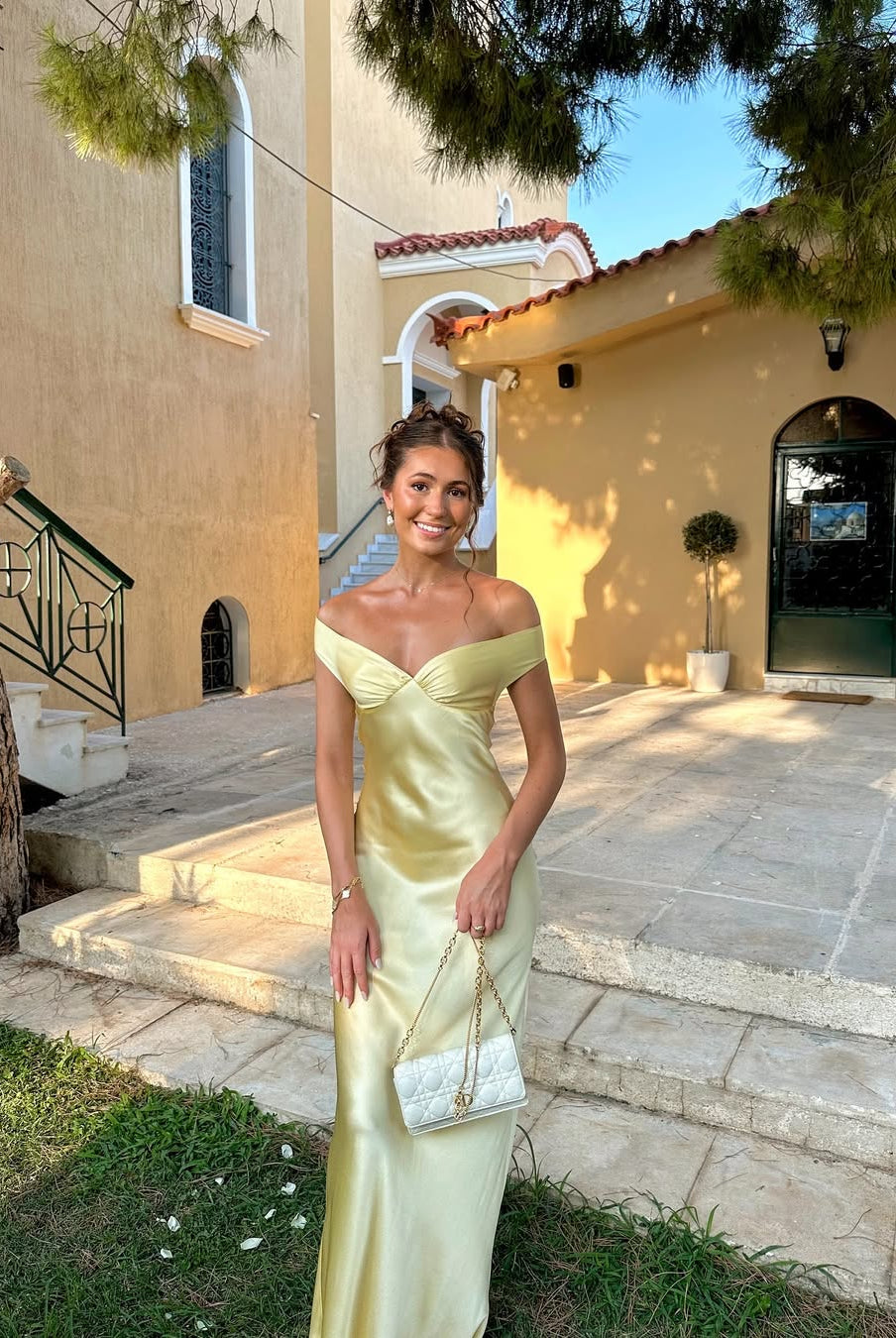 ZEYA - Maelle Backless Satin Maxi Dress