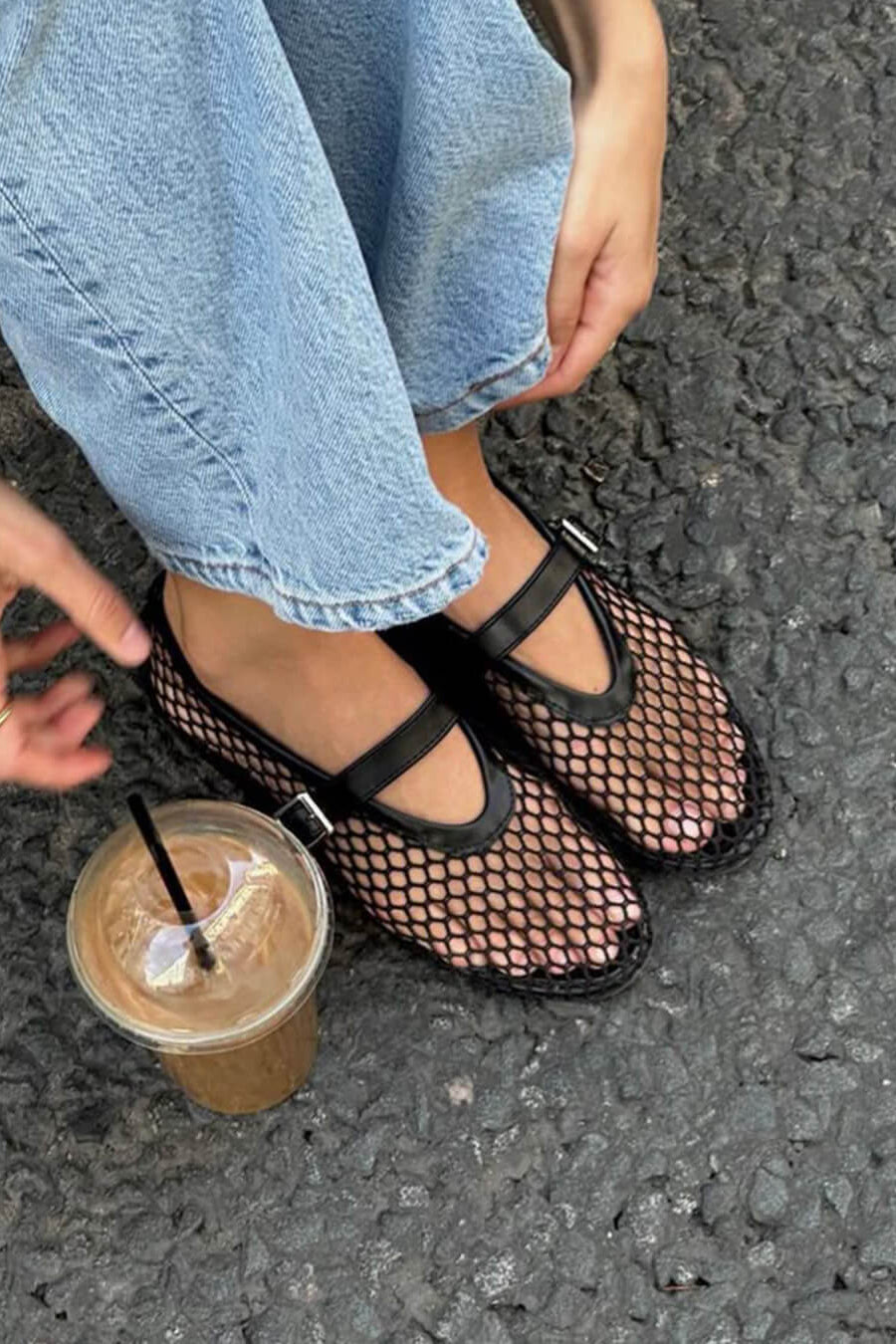 ZEYA - Margaret Mesh Ballet Flats