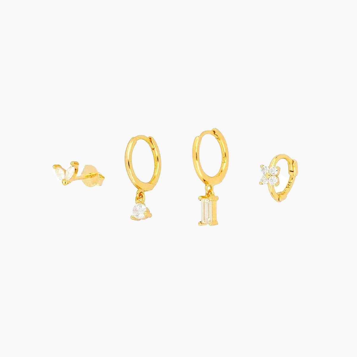 ZEYA - Maris Hoop Piercing Set