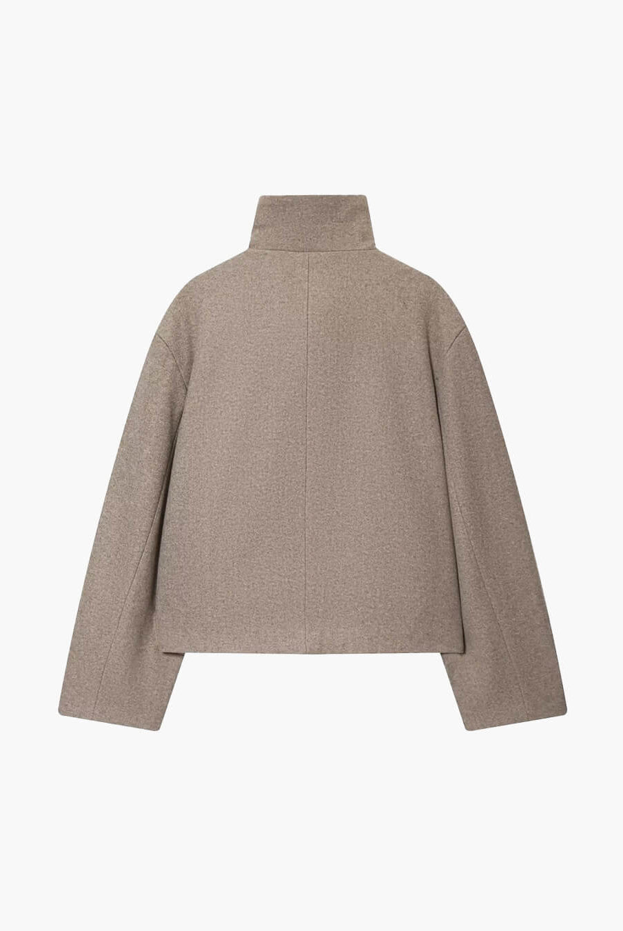 ZEYA - Monica Rose Buckle Stand Collar Coat