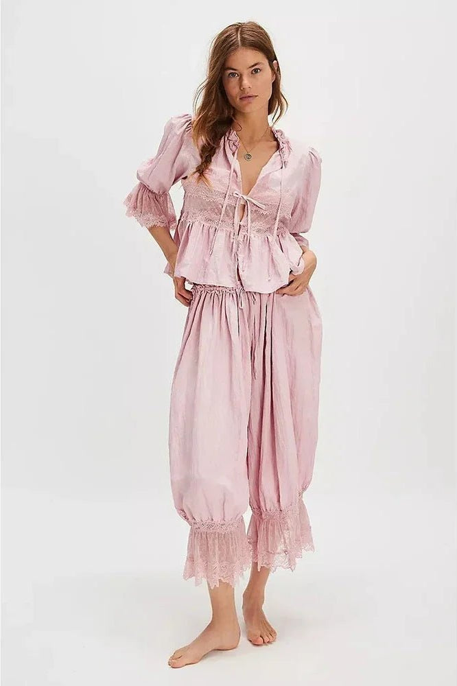 ZEYA - Natasha Lace Lantern Suit