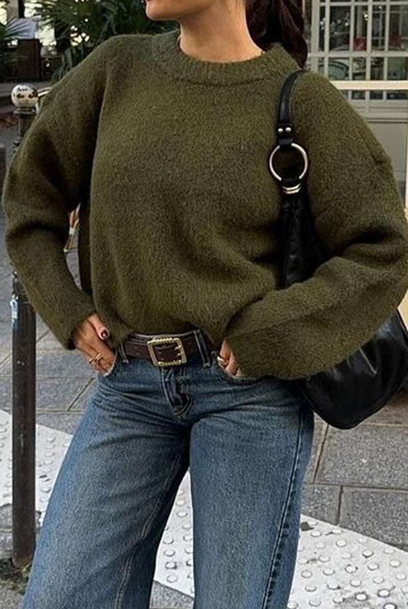 ZEYA - Nora Ribbed Knit Sweater