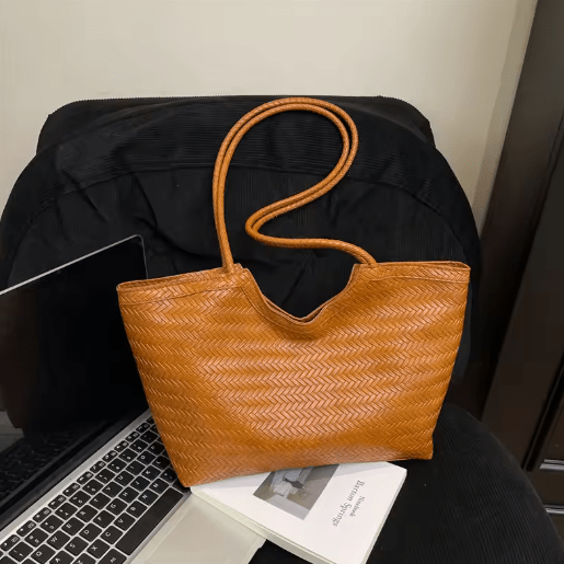 ZEYA - Romy Textured Weave Handbag