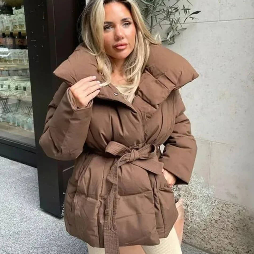 ZEYA - Sofie Stand - Up Collar Puffer Jacket
