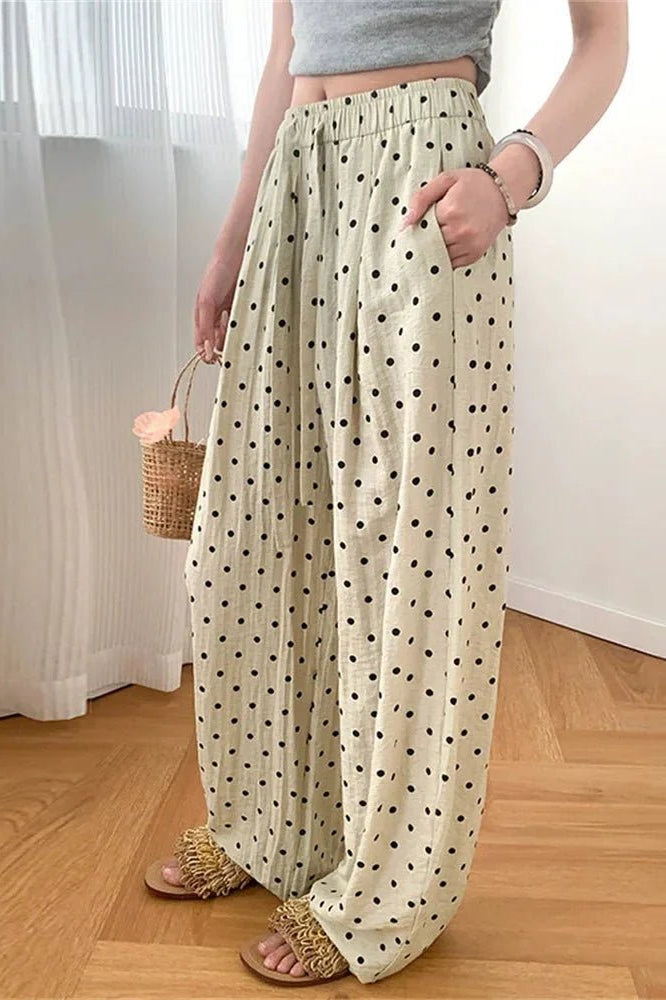 ZEYA - Themis Wide Leg Linen Pants