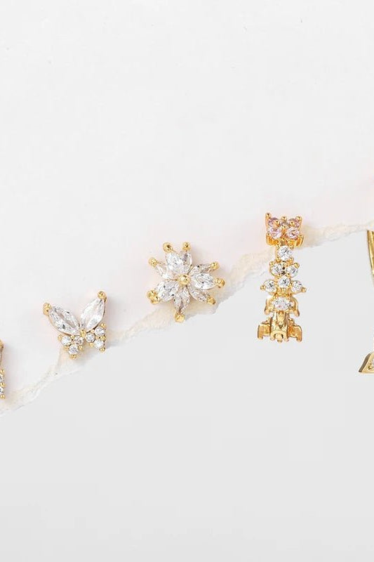 ZEYA - Vanessa Butterfly Piercing Set